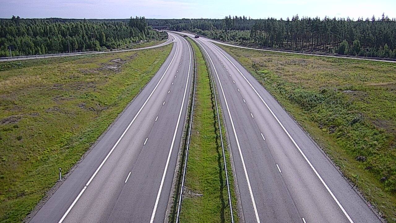 Weather Camera Image Road 7 Virolahti, Saarasjärvi, Virolahti, Kymenlaakso