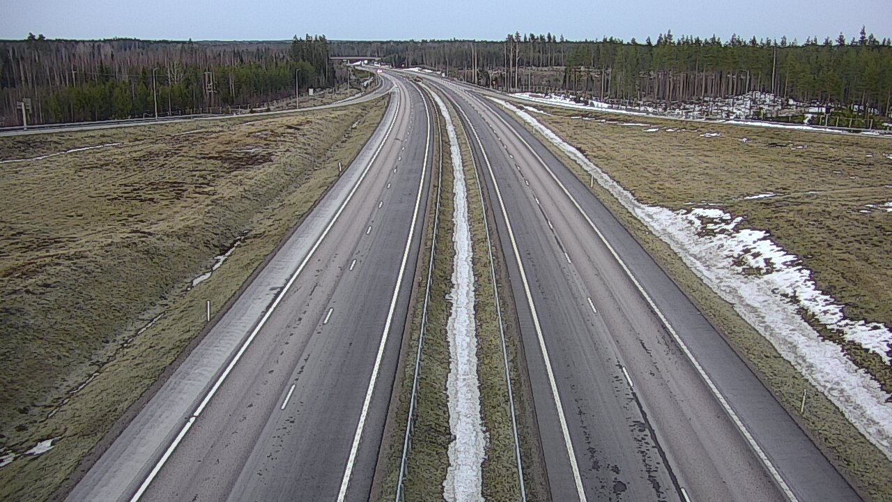 Weather Camera Image Road 7 Virolahti, Saarasjärvi, Virolahti, Kymenlaakso