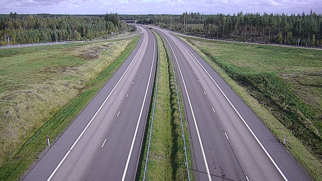 Weather Camera Image Road 7 Virolahti, Saarasjärvi, Virolahti, Kymenlaakso