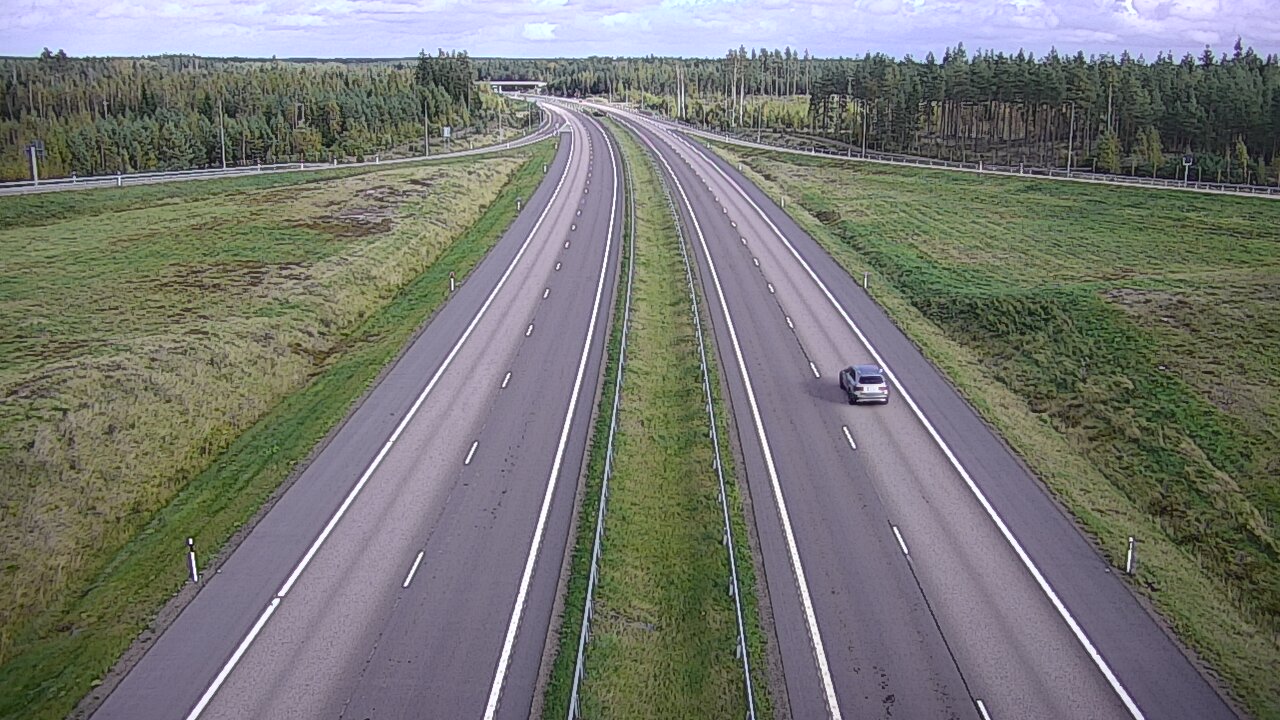 Weather Camera Image Road 7 Virolahti, Saarasjärvi, Virolahti, Kymenlaakso