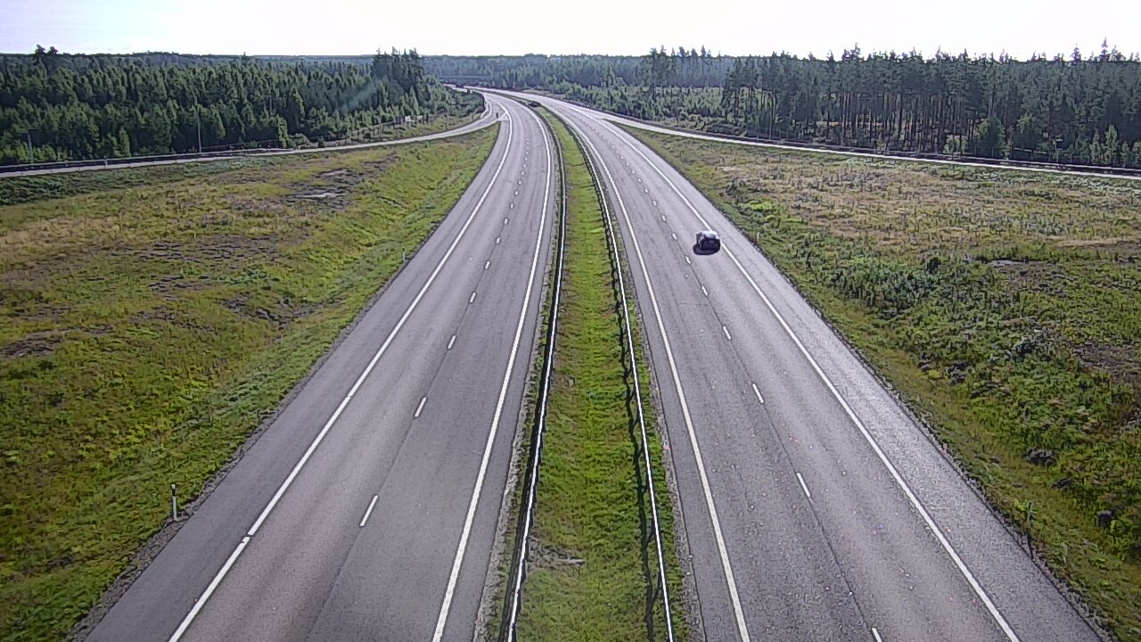 Weather Camera Image Road 7 Virolahti, Saarasjärvi, Virolahti, Kymenlaakso