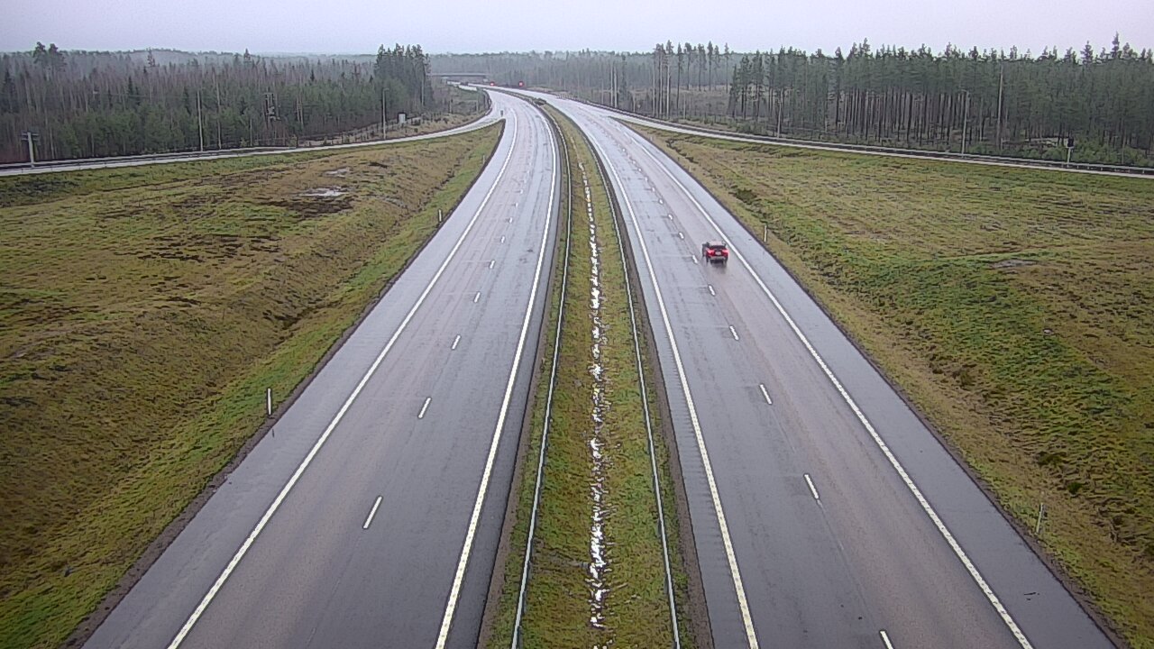 Weather Camera Image Road 7 Virolahti, Saarasjärvi, Virolahti, Kymenlaakso