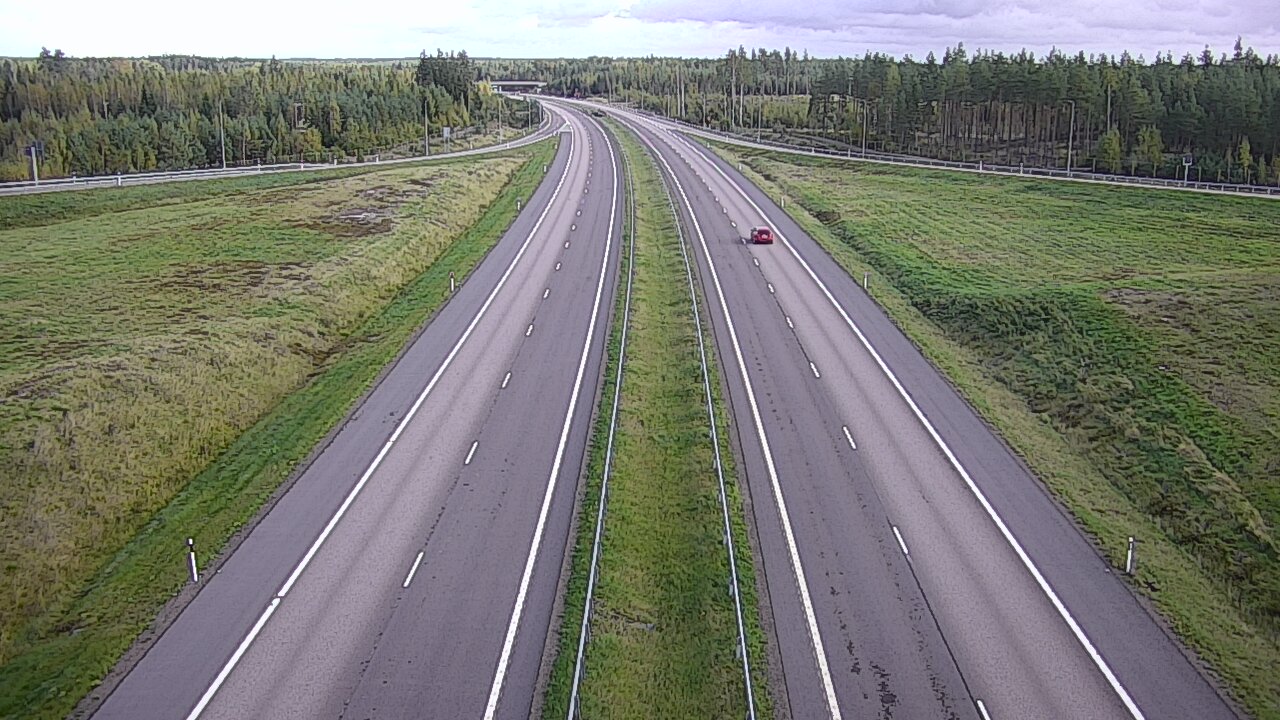 Weather Camera Image Road 7 Virolahti, Saarasjärvi, Virolahti, Kymenlaakso