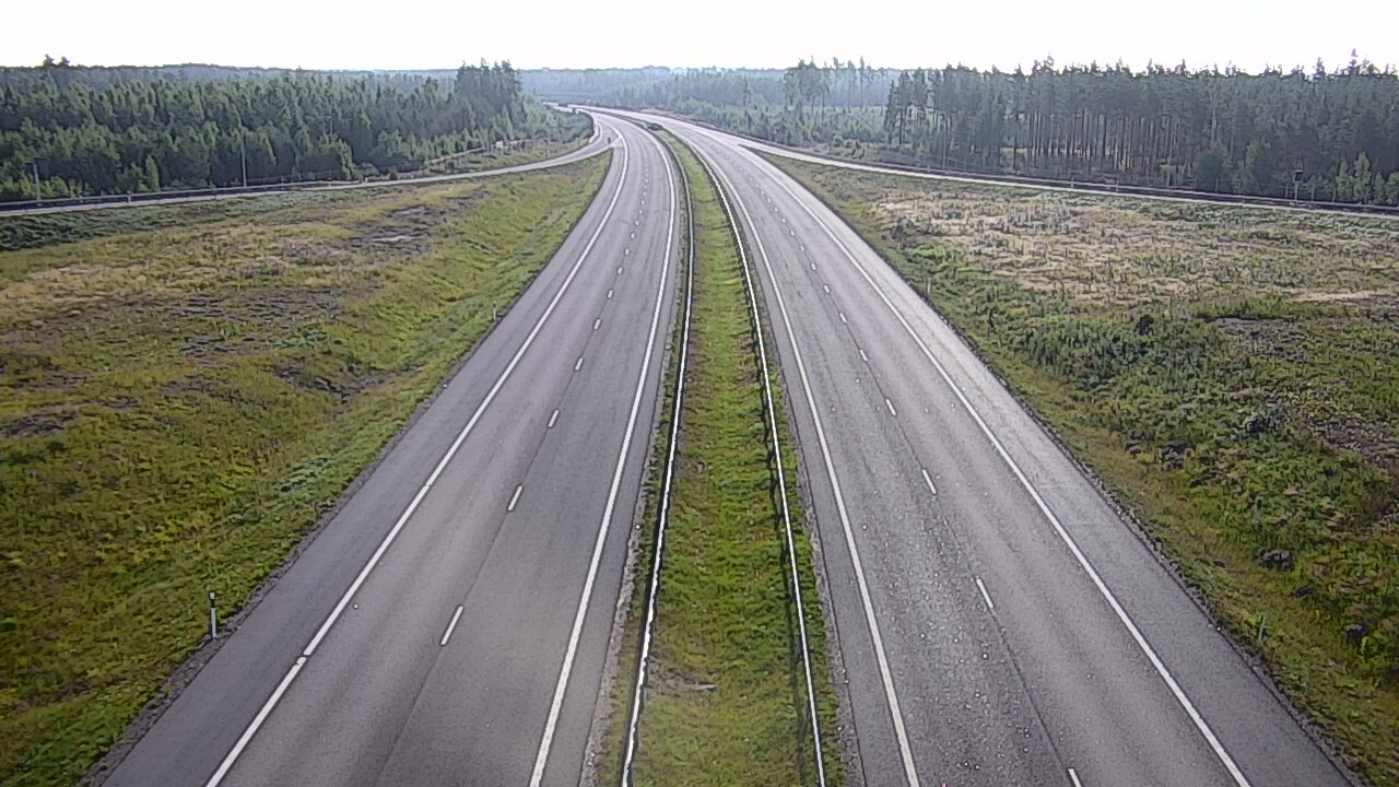 Weather Camera Image Road 7 Virolahti, Saarasjärvi, Virolahti, Kymenlaakso