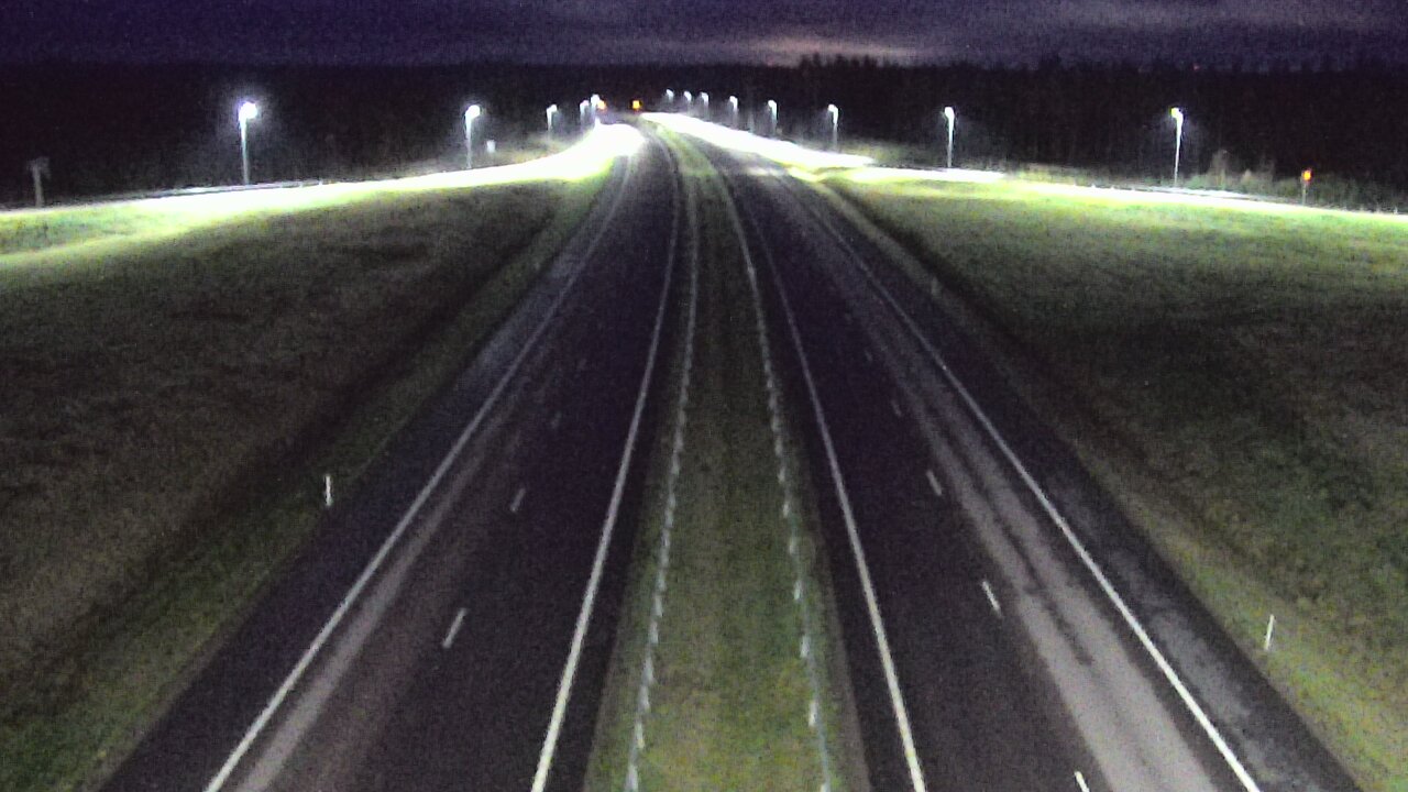 Weather Camera Image Väg 7 Vederlax, Saarasjärvi, Virolahti, Kymenlaakso