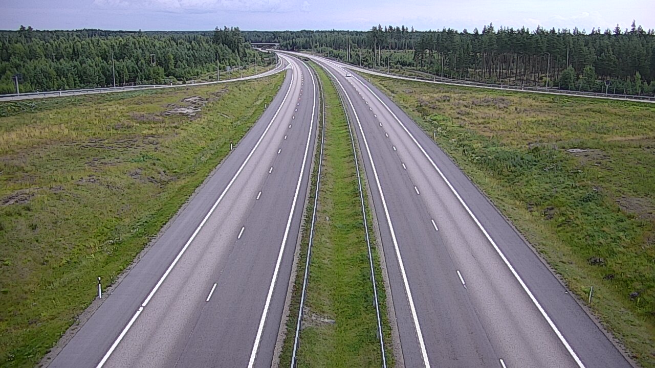 Weather Camera Image Road 7 Virolahti, Saarasjärvi, Virolahti, Kymenlaakso