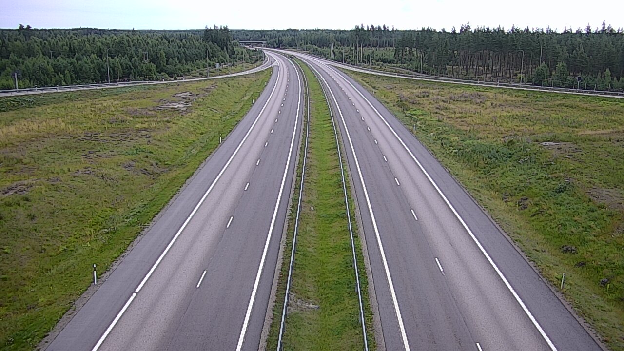 Weather Camera Image Road 7 Virolahti, Saarasjärvi, Virolahti, Kymenlaakso