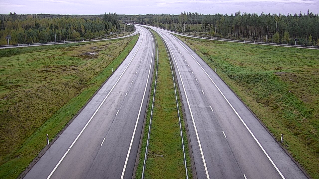 Weather Camera Image Road 7 Virolahti, Saarasjärvi, Virolahti, Kymenlaakso