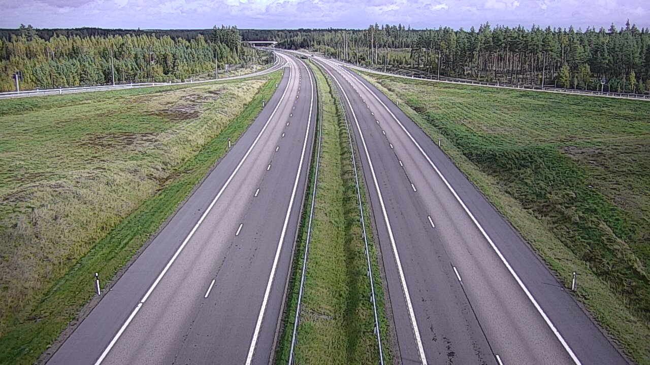Weather Camera Image Road 7 Virolahti, Saarasjärvi, Virolahti, Kymenlaakso