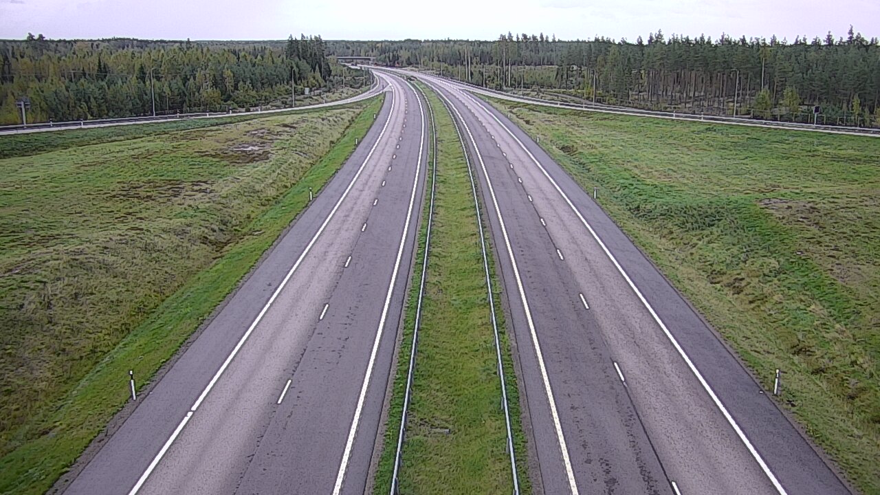 Weather Camera Image Road 7 Virolahti, Saarasjärvi, Virolahti, Kymenlaakso