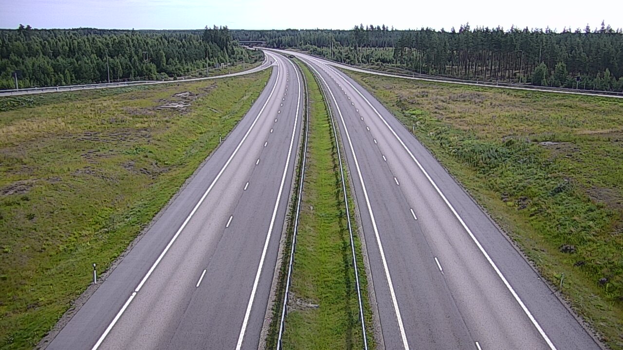 Weather Camera Image Road 7 Virolahti, Saarasjärvi, Virolahti, Kymenlaakso