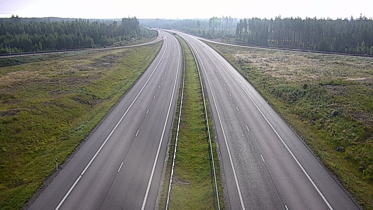 Weather Camera Image Road 7 Virolahti, Saarasjärvi, Virolahti, Kymenlaakso