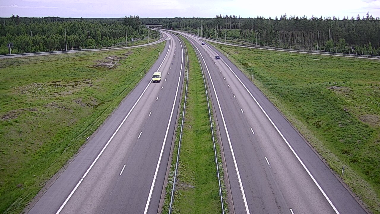 Kelikamerat Kuva Tie 7 Virolahti, Saarasjärvi, Virolahti, Kymenlaakso