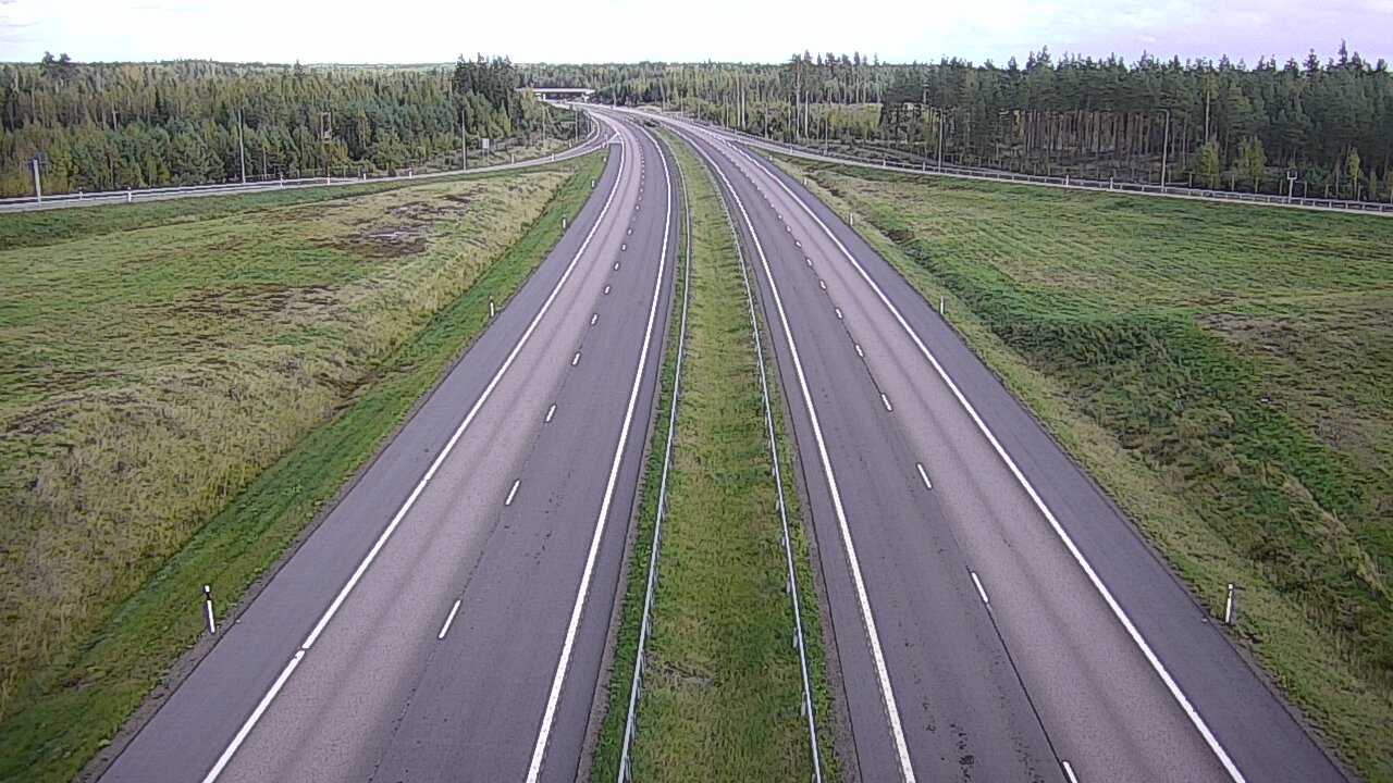 Weather Camera Image Road 7 Virolahti, Saarasjärvi, Virolahti, Kymenlaakso