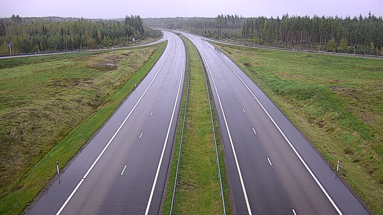 Weather Camera Image Road 7 Virolahti, Saarasjärvi, Virolahti, Kymenlaakso