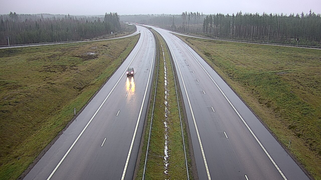 Weather Camera Image Road 7 Virolahti, Saarasjärvi, Virolahti, Kymenlaakso