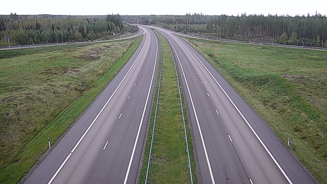 Weather Camera Image Road 7 Virolahti, Saarasjärvi, Virolahti, Kymenlaakso