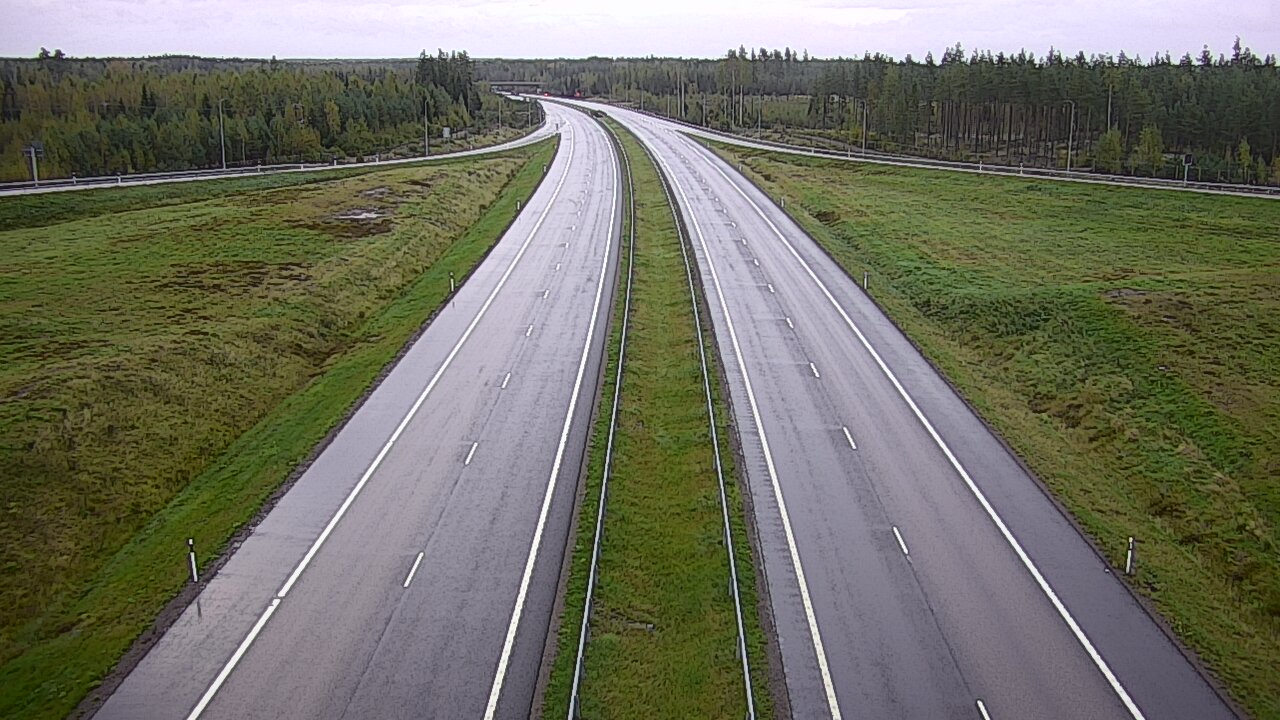 Weather Camera Image Road 7 Virolahti, Saarasjärvi, Virolahti, Kymenlaakso