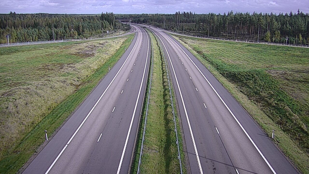Weather Camera Image Road 7 Virolahti, Saarasjärvi, Virolahti, Kymenlaakso