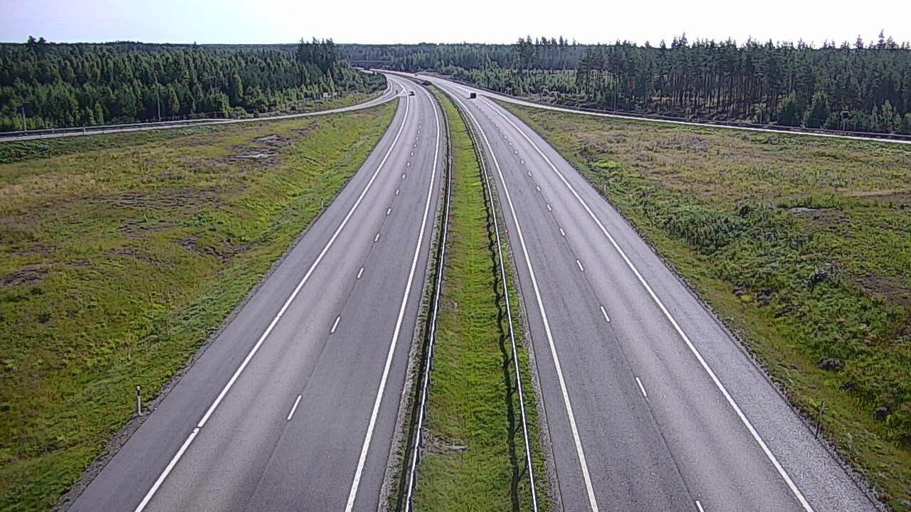 Weather Camera Image Road 7 Virolahti, Saarasjärvi, Virolahti, Kymenlaakso
