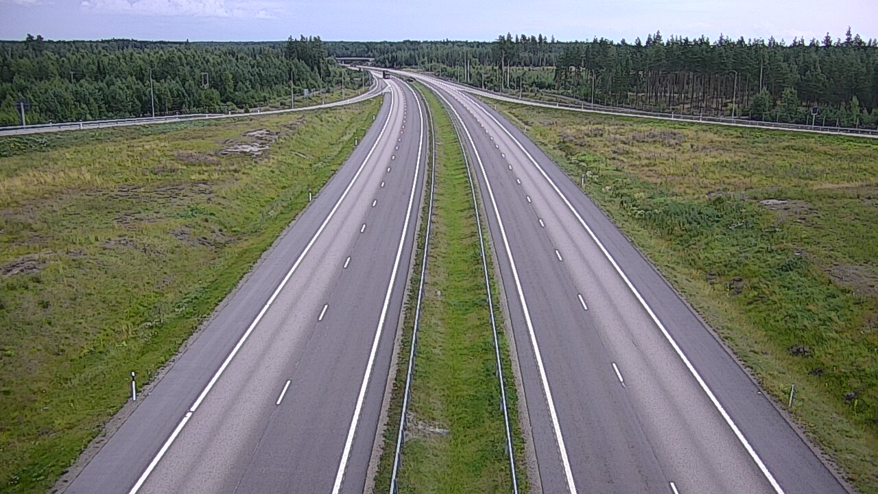 Weather Camera Image Road 7 Virolahti, Saarasjärvi, Virolahti, Kymenlaakso