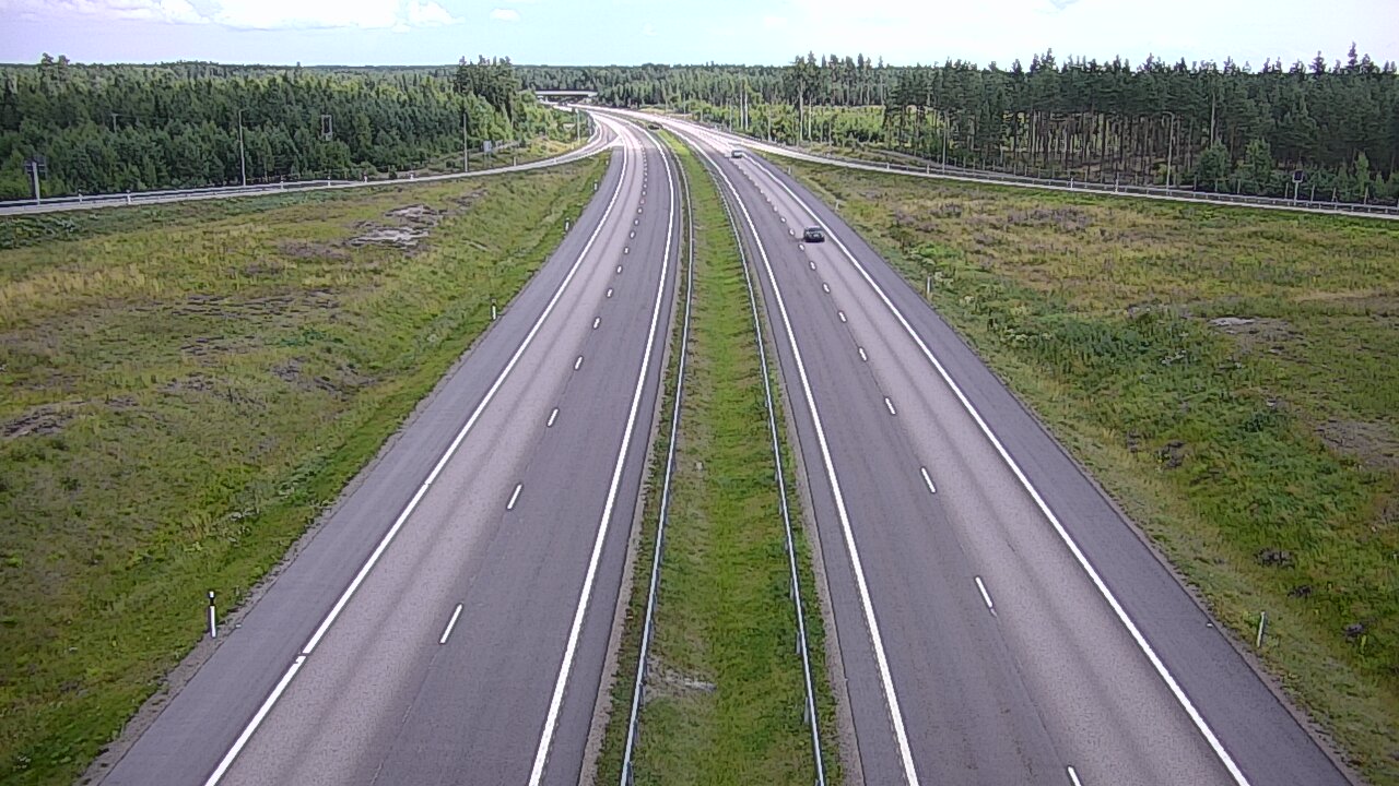 Weather Camera Image Road 7 Virolahti, Saarasjärvi, Virolahti, Kymenlaakso