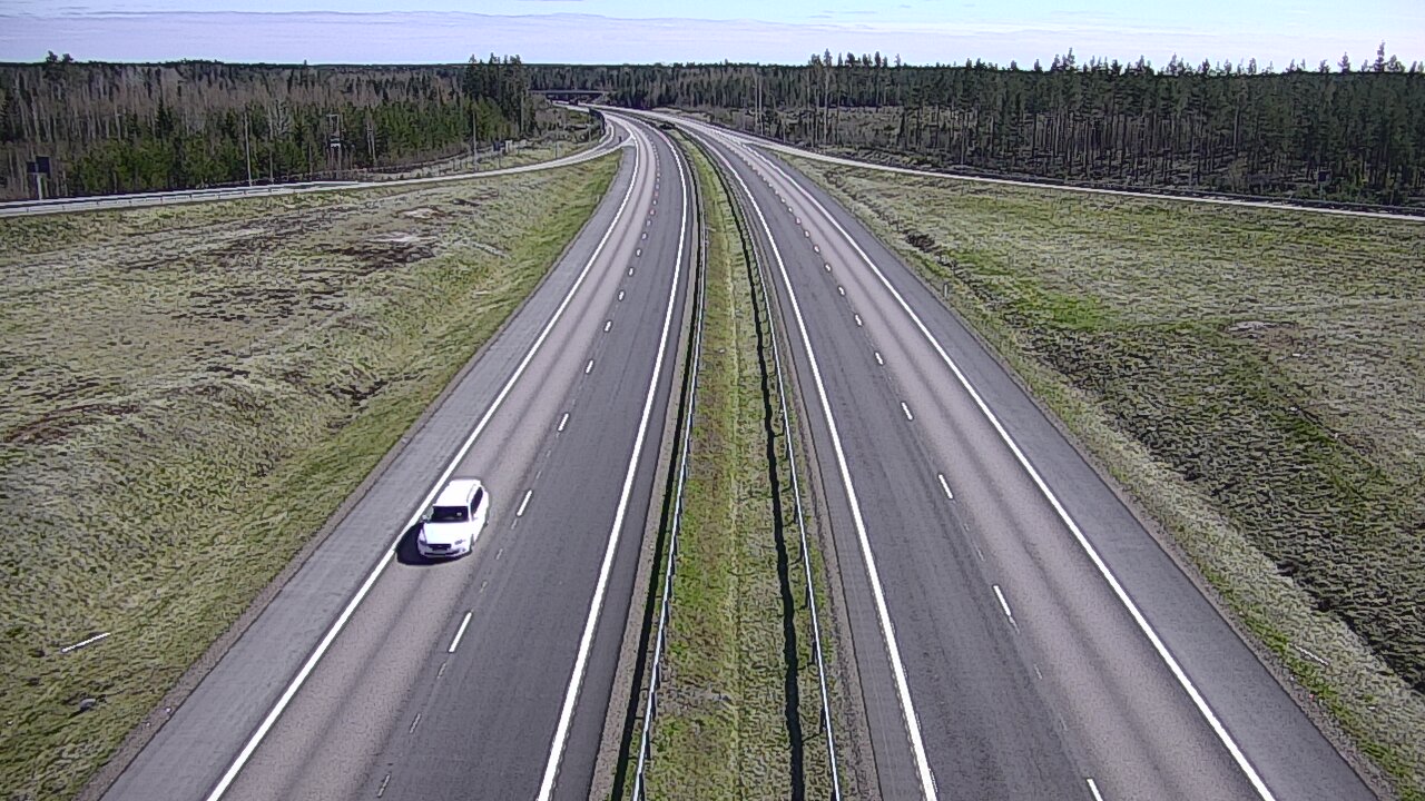 Weather Camera Image Road 7 Virolahti, Saarasjärvi, Virolahti, Kymenlaakso