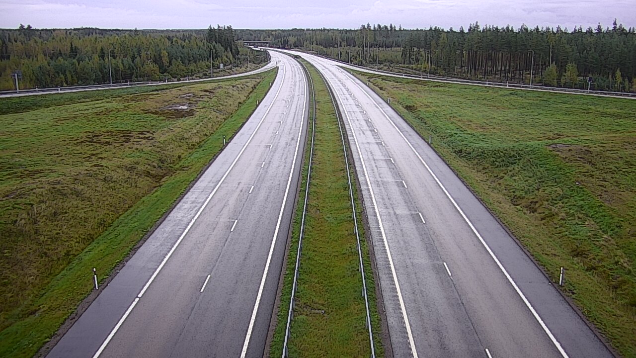 Weather Camera Image Road 7 Virolahti, Saarasjärvi, Virolahti, Kymenlaakso
