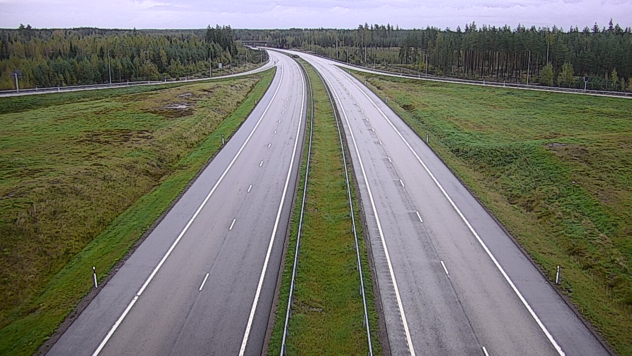 Weather Camera Image Road 7 Virolahti, Saarasjärvi, Virolahti, Kymenlaakso