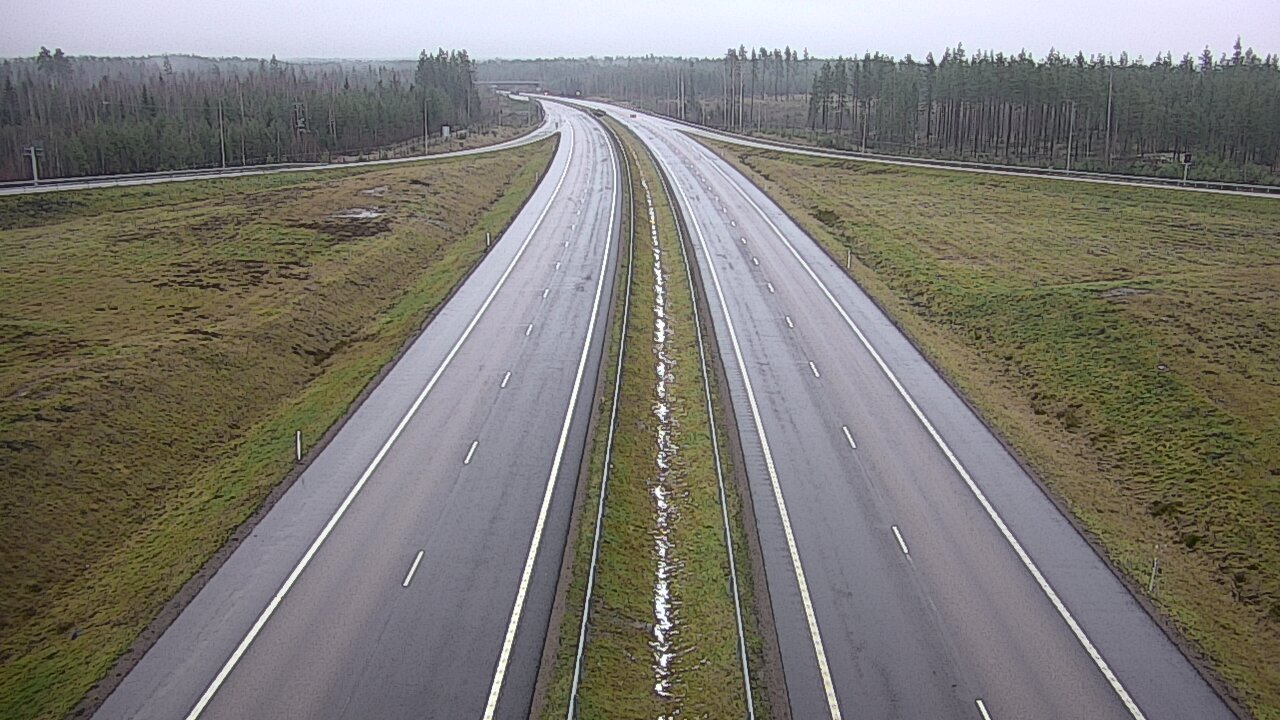 Weather Camera Image Road 7 Virolahti, Saarasjärvi, Virolahti, Kymenlaakso
