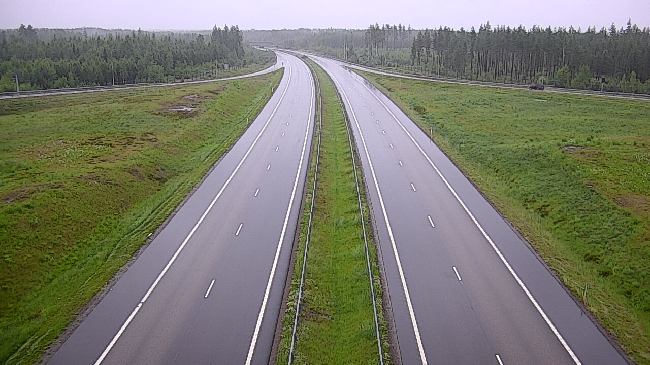 Weather Camera Image Road 7 Virolahti, Saarasjärvi, Virolahti, Kymenlaakso