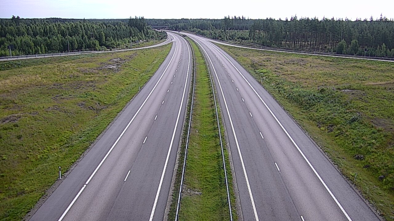 Weather Camera Image Road 7 Virolahti, Saarasjärvi, Virolahti, Kymenlaakso