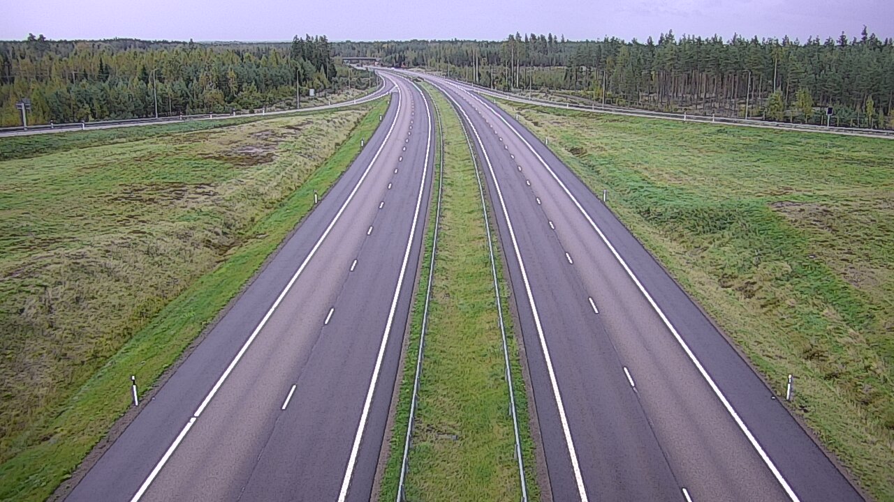 Weather Camera Image Road 7 Virolahti, Saarasjärvi, Virolahti, Kymenlaakso