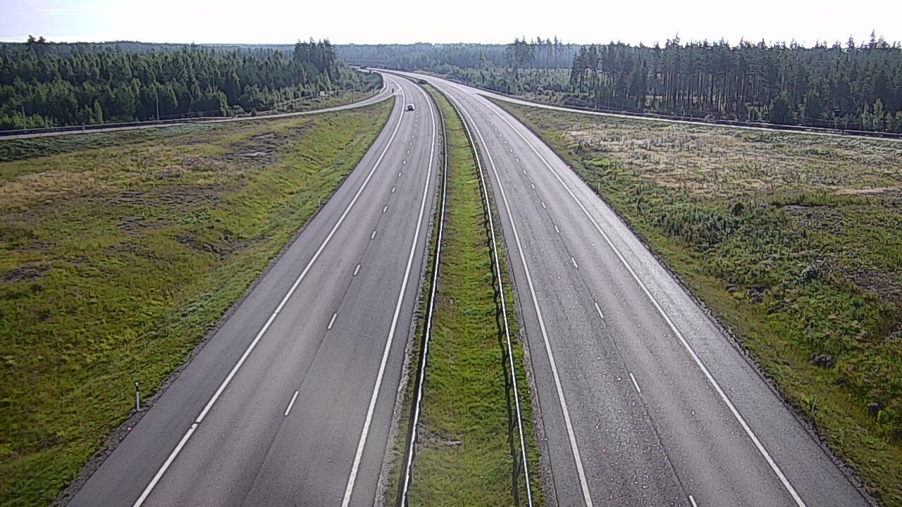 Weather Camera Image Road 7 Virolahti, Saarasjärvi, Virolahti, Kymenlaakso