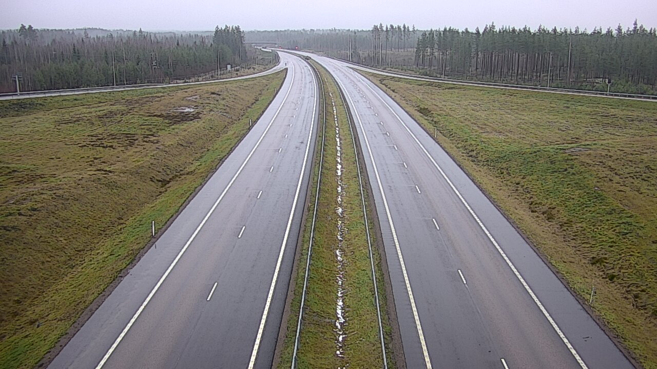 Weather Camera Image Road 7 Virolahti, Saarasjärvi, Virolahti, Kymenlaakso