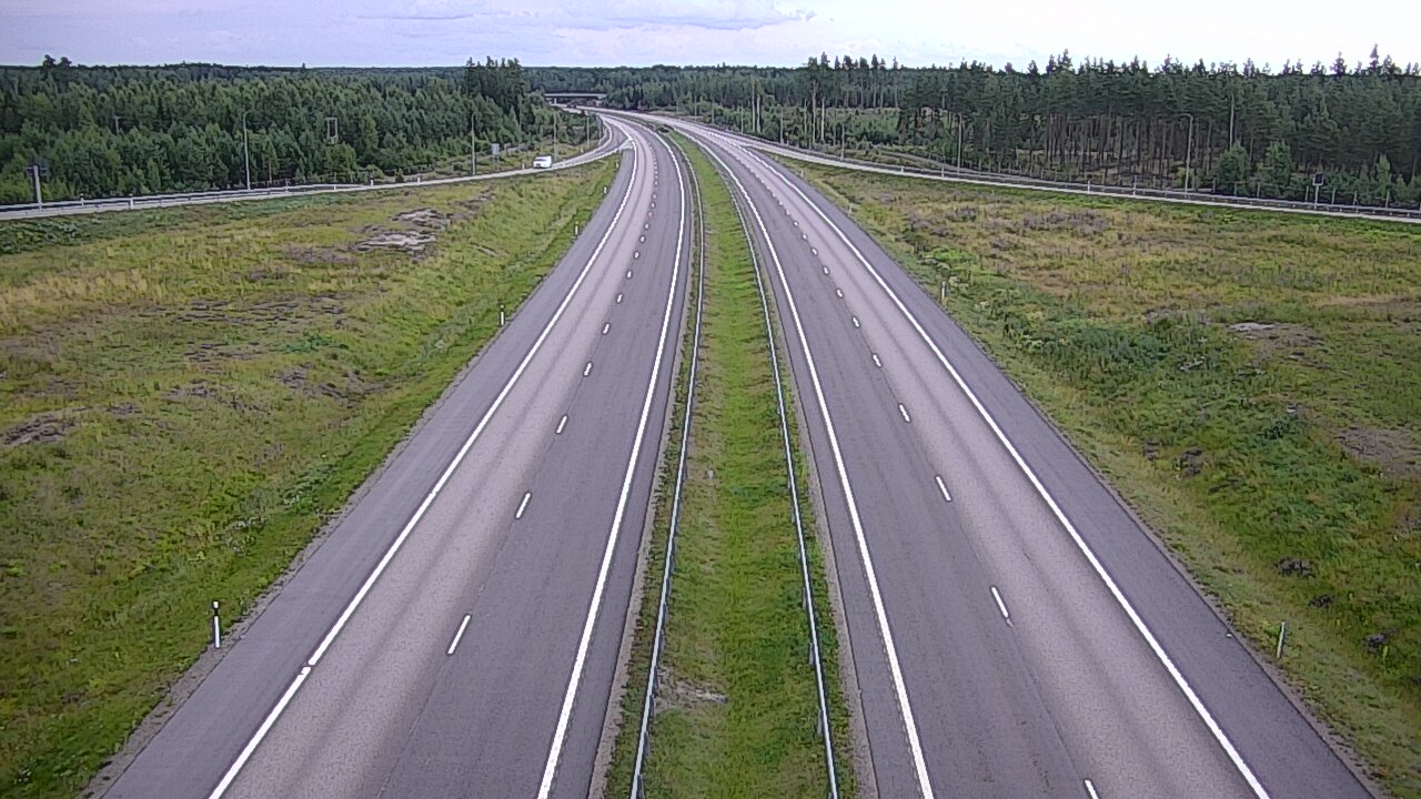 Weather Camera Image Road 7 Virolahti, Saarasjärvi, Virolahti, Kymenlaakso