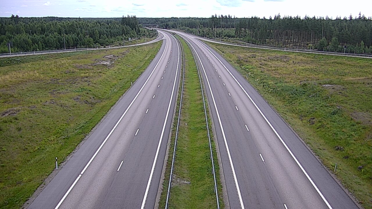 Weather Camera Image Road 7 Virolahti, Saarasjärvi, Virolahti, Kymenlaakso