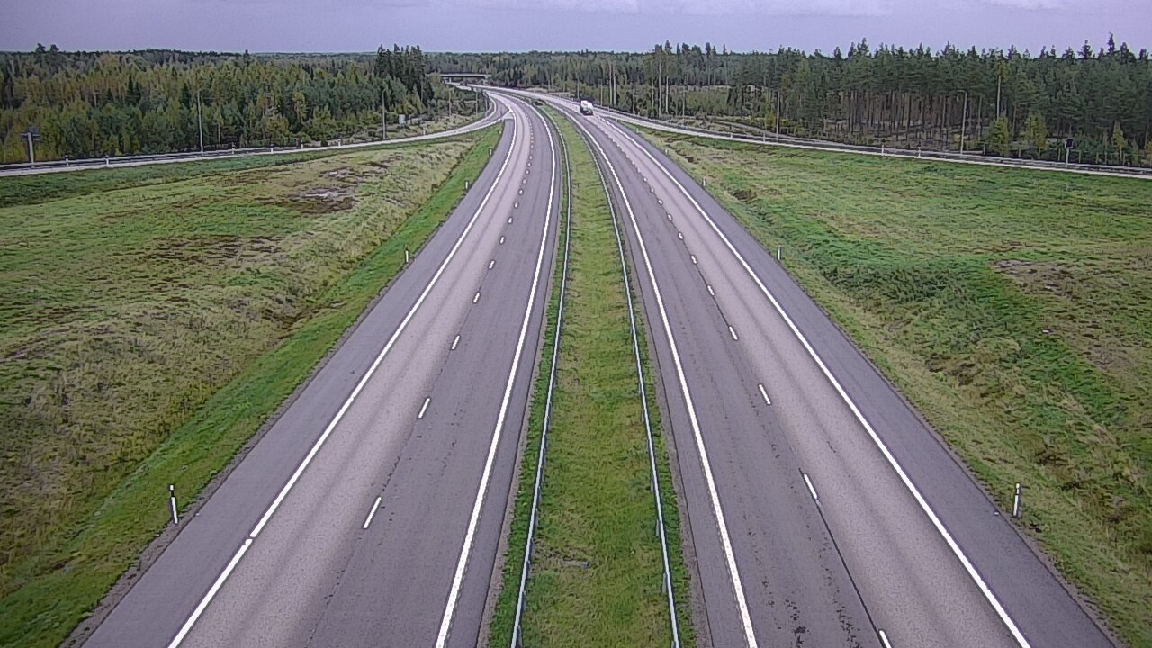 Weather Camera Image Road 7 Virolahti, Saarasjärvi, Virolahti, Kymenlaakso