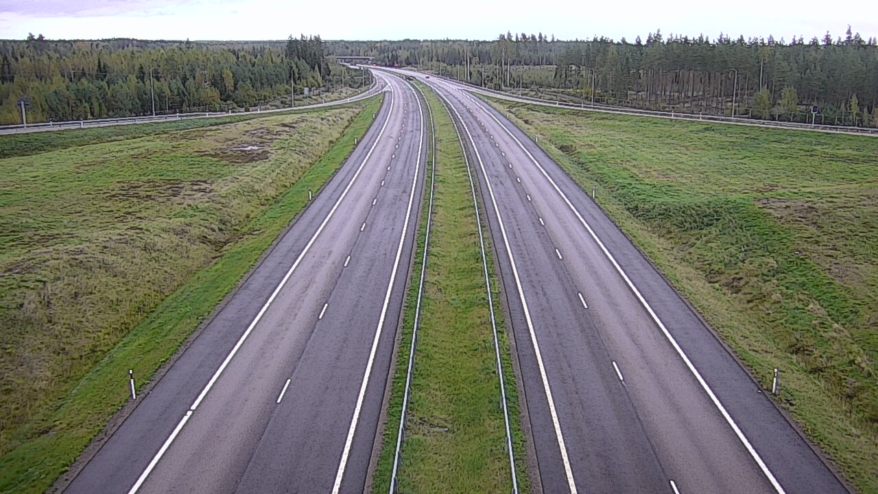 Weather Camera Image Road 7 Virolahti, Saarasjärvi, Virolahti, Kymenlaakso