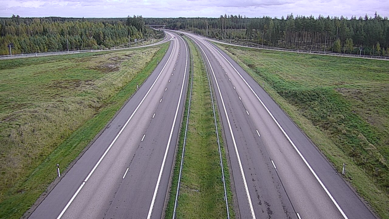 Weather Camera Image Road 7 Virolahti, Saarasjärvi, Virolahti, Kymenlaakso