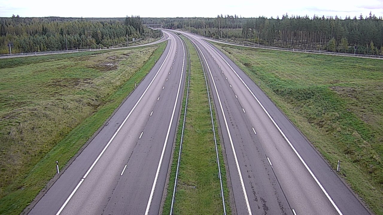 Weather Camera Image Road 7 Virolahti, Saarasjärvi, Virolahti, Kymenlaakso