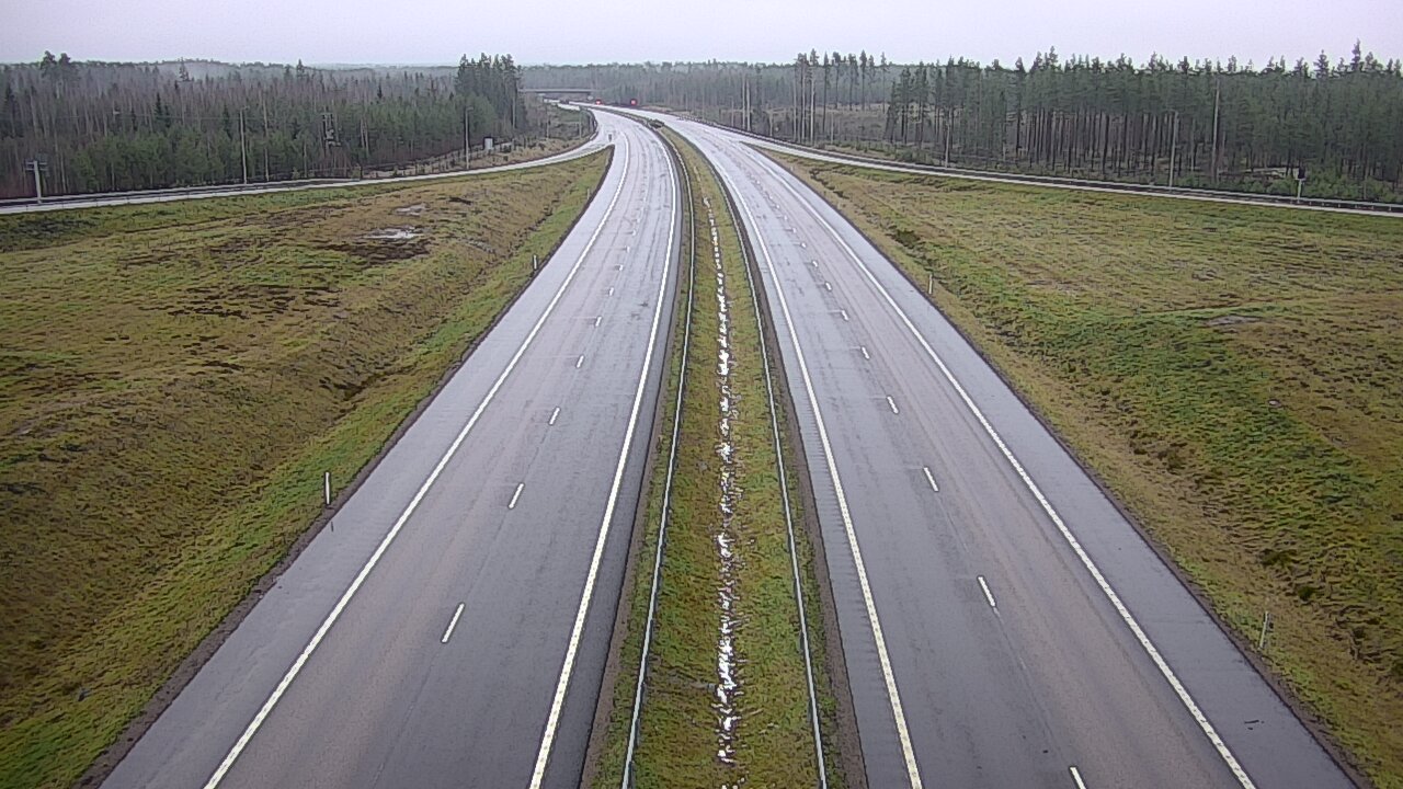 Weather Camera Image Road 7 Virolahti, Saarasjärvi, Virolahti, Kymenlaakso