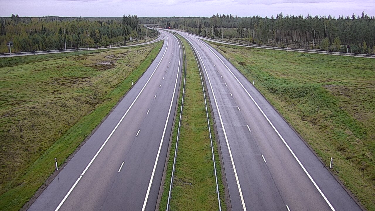 Weather Camera Image Road 7 Virolahti, Saarasjärvi, Virolahti, Kymenlaakso