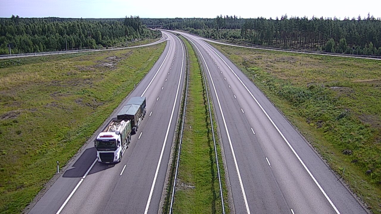 Weather Camera Image Road 7 Virolahti, Saarasjärvi, Virolahti, Kymenlaakso