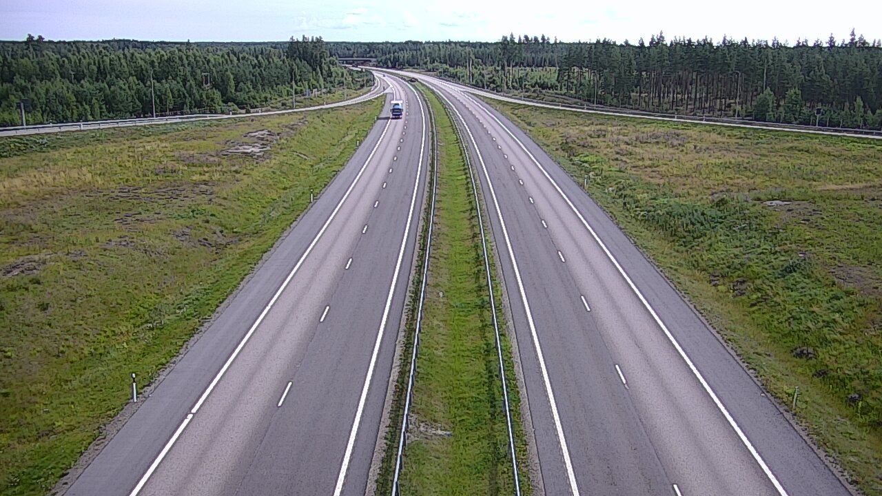 Weather Camera Image Road 7 Virolahti, Saarasjärvi, Virolahti, Kymenlaakso