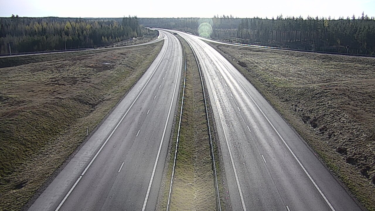 Weather Camera Image Road 7 Virolahti, Saarasjärvi, Virolahti, Kymenlaakso
