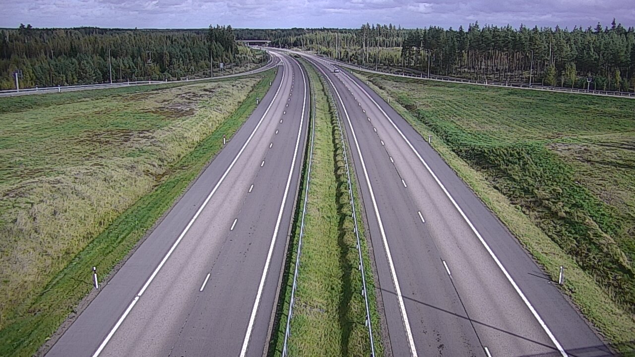 Weather Camera Image Road 7 Virolahti, Saarasjärvi, Virolahti, Kymenlaakso