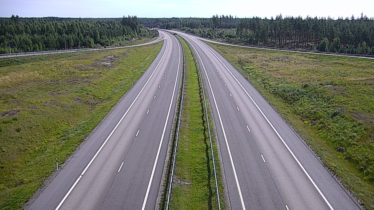 Weather Camera Image Road 7 Virolahti, Saarasjärvi, Virolahti, Kymenlaakso