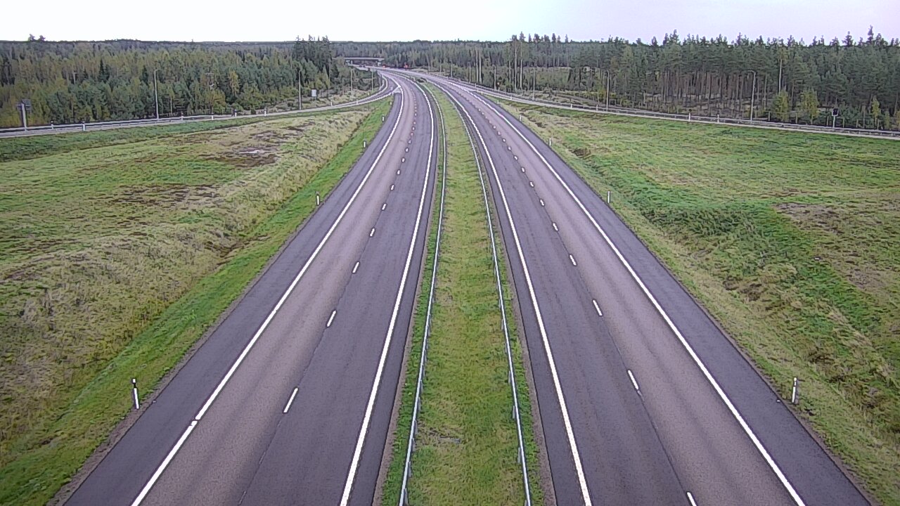 Weather Camera Image Road 7 Virolahti, Saarasjärvi, Virolahti, Kymenlaakso