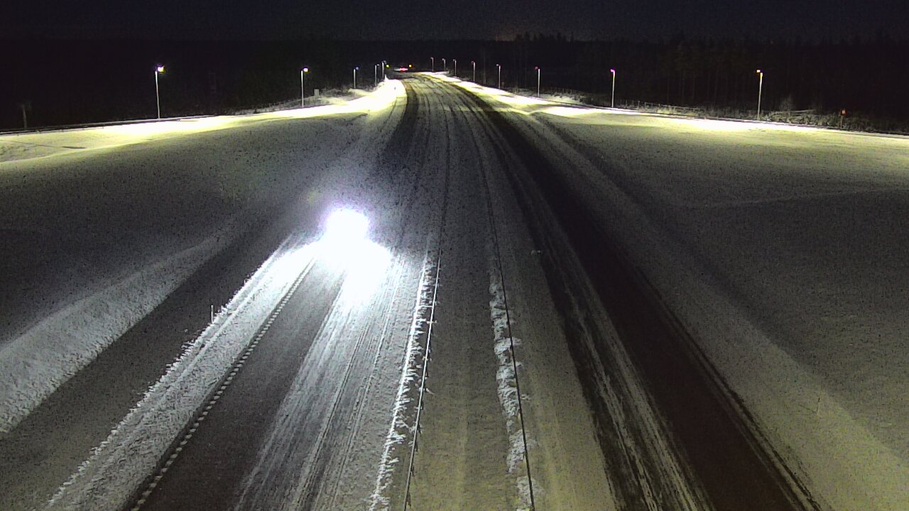 Weather Camera Image Väg 7 Vederlax, Saarasjärvi, Virolahti, Kymenlaakso
